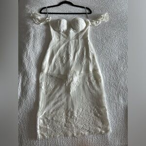 Lovers + Friends Lace Midi Dress Size XS